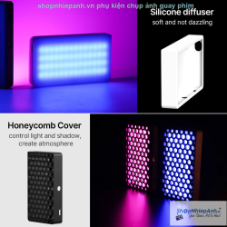 thumbnail Đèn Led Ulanzi LT002 7in RGB LED Video Light B01002 - 1