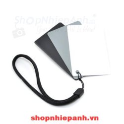 thumbnail New JJC GC-2 3in1 3 Color Digital Card Set for White Balance Adjustment