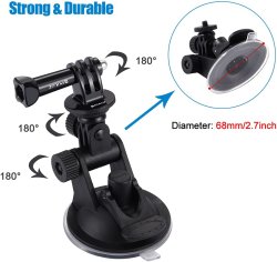 thumbnail đồ hít kiếng Puluz  car suction mount - 0