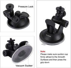 thumbnail đồ hít kiếng Puluz suction mount - 1