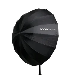 thumbnail Dù phản trắng Godox White Parabolic Umbrella UB-130W (không vải tản) - 1