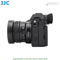 thumbnail eyecup che nắng JJC ES-EP21 for SONY  a1 II, a9 III, a7R V, a7 IV, a1, a7S III (FDA-EP21) - 2