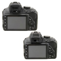 thumbnail eyecup DK-25 for Nikon D3400, D3300, D3200, D3100, D3000, D5500, D5300, D5200, D5100, D5000, D3500, D5600 - 3