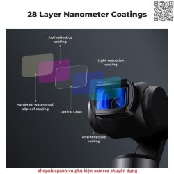 thumbnail Filter K&F concept 1.2X Anamorphic Widescreen Cinematic Blue Streak Effect  Lens for DJI Osmo Pocket 3 AGC Japanese 28 layers nano HD Glass(KF01.2700) - 3