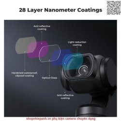 thumbnail Filter K&F concept 10X Macro Close Up 20-40mm HD Macro Lens For DJI Osmo Pocket 3 AGC Japanese 28 layers nano HD Glass(KF01.2803) - 2