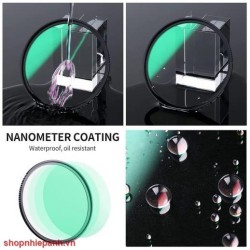 thumbnail Filter K&F concept 2in1 TRUE COLOR Variable ND2-ND32 + CPL MRC Nano X Multi-Layer Coatings Japanese AGC Glass 58mm (KF01.2569) - 3