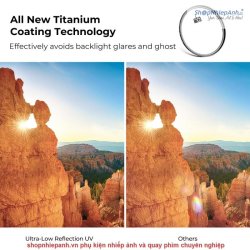 thumbnail Filter K&F concept 49mm Nano-X MRC UV 0.1% Ultra-low Reflection (titanium coating) 28 Multi-Layer Coatings - 1