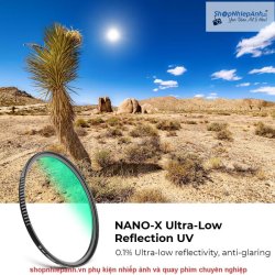 thumbnail Filter K&F concept 49mm Nano-X MRC UV 0.1% Ultra-low Reflection (titanium coating) 28 Multi-Layer Coatings - 0