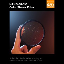 thumbnail Filter K&F Concept 82mm Colorful Streak Dreamy Creative Effects Filter  Optical Glass Nano-B(KF01.2686) - 0