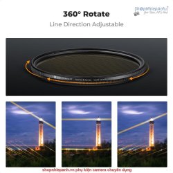 thumbnail Filter K&F Concept 82mm Gold Streak Filter (2mm) Optical Glass Ultra-clear Nano-X MRC (KF01.2111) - 2