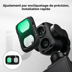 thumbnail Filter K&F concept Black diffusion 1/4 for DJI Osmo Pocket 4P 28-Multi-Layer Coatings AGC Japanese glass (kf0103.0514.0010) - 3