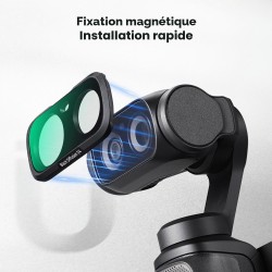 thumbnail Filter K&F concept Black diffusion 1/4 for Insta360 Luna Ultra 28-Multi-Layer Coatings AGC Japanese glass (kf0103.0501.0010) - 3