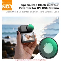 thumbnail Filter K&F concept Black mist 1/4 for DJI Osmo Nano 28 Multi-Layer Coatings ACG Japanese glass (KF12.0031) - 0