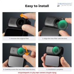 thumbnail Filter K&F concept Black mist 1/4 for DJI Osmo Nano 28 Multi-Layer Coatings ACG Japanese glass (KF12.0031) - 5