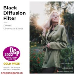 thumbnail Filter K&F concept Black Mist 1/4 Nano-X MRC 67mm Multi-Layer Coatings Japanese AGC Glass chống trầy chống nước (Black Diffusion, Pro mist) - 0