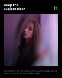 thumbnail Filter K&F concept Centerfield Split Diopter 82mm AGC japanese glass (KF01.2671V1) - 8