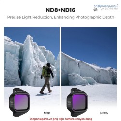 thumbnail Filter K&F concept combo UV CPL ND8 ND16 DJI Mini 5 Pro Drone 28 Multi-Layer Coatings ACG Japanese glass (SKU.1680) - 2