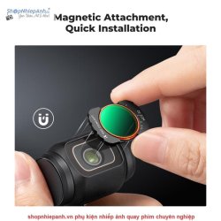 thumbnail Filter K&F concept CPL+Black Mist 1/4+ND(1 to 5 stops) for Osmo Pocket 3 AGC Japanese 28 layers nano HD Glass SKU.2148 - 1