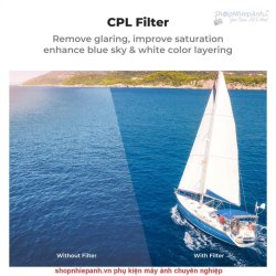 thumbnail Filter K&F concept CPL for DJI AIR 3S AGC Japanese 28 layers nano HD Glass (kf01.2878) - 1