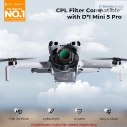 thumbnail Filter K&F concept CPL for DJI Mini 5 Pro Drone 28 Multi-Layer Coatings ACG Japanese glass (KF02.0002) - 0