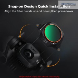 thumbnail Filter K&F concept CPL for DJI Mini 5 Pro Drone 28 Multi-Layer Coatings ACG Japanese glass (KF02.0002) - 4