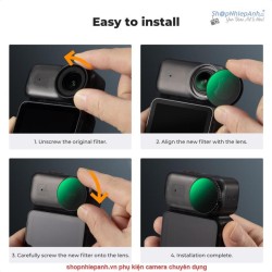 thumbnail Filter K&F concept CPL for DJI Osmo Nano 28 Multi-Layer Coatings ACG Japanese glass (KF13.0032) - 4