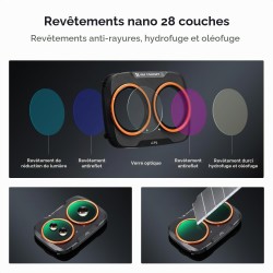 thumbnail Filter K&F concept CPL for DJI Osmo Pocket 4P 28-Multi-Layer Coatings AGC Japanese glass (kf0103.0114.0010) - 4