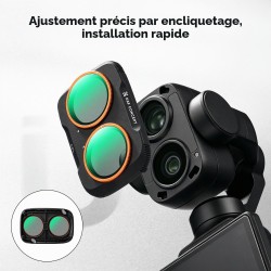 thumbnail Filter K&F concept CPL for DJI Osmo Pocket 4P 28-Multi-Layer Coatings AGC Japanese glass (kf0103.0114.0010) - 3