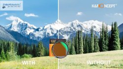 thumbnail Filter K&F concept CPL HMC Slim (Circular Polarizer) 72mm - 2