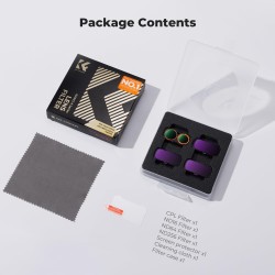 thumbnail Filter K&F concept CPL+ND16+ND64+ND256 for Insta360 Luna Ultra 28-Multi-Layer Coatings AGC Japanese glass (kf0103.9901.0050) - 5