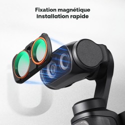 thumbnail Filter K&F concept CPL+ND16+ND64+ND256 for Insta360 Luna Ultra 28-Multi-Layer Coatings AGC Japanese glass (kf0103.9901.0050) - 3