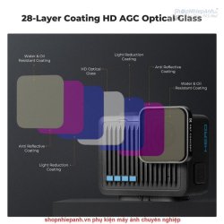 thumbnail Filter K&F concept CPL+ND4+ND8+ND16 for Gopro Hero 4K AGC Japanese 28 layers nano HD Glass (sku.2333) - 2