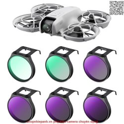 thumbnail Filter K&F concept Nano-X for DJI NEO set combo UV+CPL+ND8+ ND16+ ND32+ND64  AGC Japanese 28 layers nano HD Glass