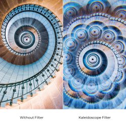 thumbnail Filter K&F concept Kaleidoscope nano (hiệu ứng kính vạn hoa) 82mm - 2