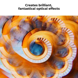 thumbnail Filter K&F concept Kaleidoscope nano (hiệu ứng kính vạn hoa) 82mm - 1