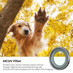 thumbnail Filter K&F concept MC UV for Insta360 GO3 AGC Japanese 28 layers Glass - 0