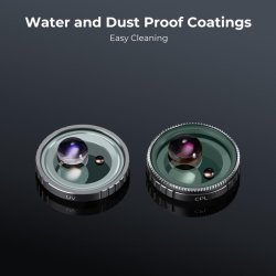 thumbnail Filter K&F concept MC UV for Insta360 GO3 AGC Japanese 28 layers Glass - 3