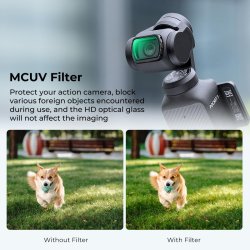 thumbnail Filter K&F concept MC UV for Osmo Pocket 3 AGC Japanese 28 layers nano HD Glass  KF01.2534 - 2