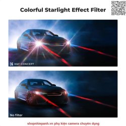 thumbnail Filter K&F concept Nano starlight glare 82mm - 1