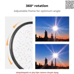 thumbnail Filter K&F concept Nano starlight glare 82mm - 3