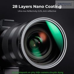 thumbnail Filter K&F concept Nano-X Magnetic variable ND2-ND32 (1-5 stops) 67mm nam châm 28 Multi-Layer Coatings ACG Japanese glass (KF01.1851) - 4