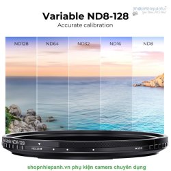 thumbnail Filter K&F concept Nano-X Magnetic variable ND8-ND128 (3-7 stops) 67mm nam châm 28 Multi-Layer Coatings ACG Japanese glass (KF01.1971) - 6