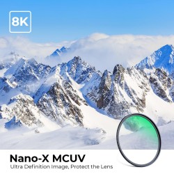 thumbnail Filter K&F concept Nano-X MRC MC UV 105mm chống nước chống trầy GERMAN OPTICS Schott B270 - 0