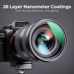 thumbnail Filter K&F concept Nano-X MRC MC UV 105mm chống nước chống trầy GERMAN OPTICS Schott B270 - 1