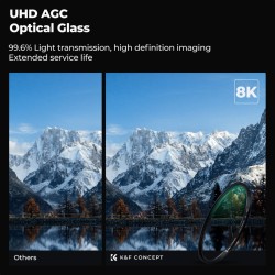 thumbnail Filter K&F concept Nano-X MRC MC UV 112mm chống nước chống trầy GERMAN OPTICS Schott B270 (Special Filter for Nikon Z 14-24mm f2.8S Lens) - 1