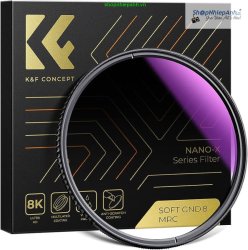 thumbnail Filter K&F concept Nano-X MRC Soft GND8 (3 stop 0.9)  82mm Japanase AGC glass