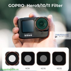 thumbnail Filter K&F concept Nano-X ND8 ND16 ND32 CPL for Gopro 9 10 11 12 13 Japanese AGC glass - 0
