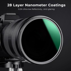 thumbnail Filter K&F concept ND1000 (10 stops) 112mm Nano-X MC AGC Japanese 28 layers Glass (Special Filter for Nikon Z 14-24mm f2.8S Lens) - 3