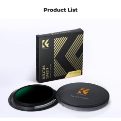 thumbnail Filter K&F concept ND1000 (10 stops) 112mm Nano-X MC AGC Japanese 28 layers Glass (Special Filter for Nikon Z 14-24mm f2.8S Lens) - 6