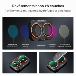 thumbnail Filter K&F concept ND2-32 for DJI Osmo Pocket 4P 28-Multi-Layer Coatings AGC Japanese glass (kf0103.0214.0010) - 4